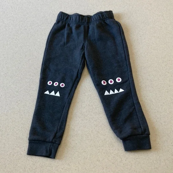 Playful Monster Pant w/2 Sweatshirts Kids Bundle Size 3/4/5 -  Zara/Cat&Jack - Picture 2 of 15